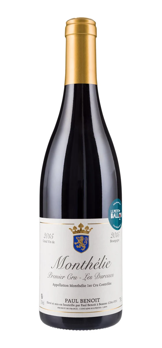 Maison Paul Benoit - AOP Monthélie Premier Cru - Rouge - 2015