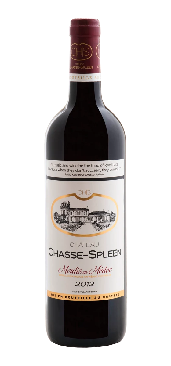 Château Chasse-Spleen - AOP Moulis-en-Médoc - Rouge - 2012