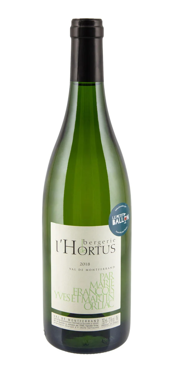 Domaine de L'Hortus - IGP Saint-Guilhem-le-Désert Val de Montferrand - Blanc - 2018