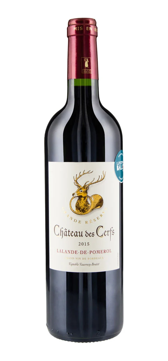 Château des Cerfs - AOP Lalande-de-Pomerol - Rouge - 2015