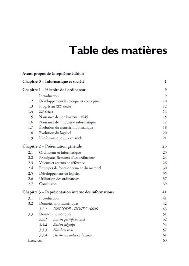 Architecture et technologie des ordinateurs - 7e éd.