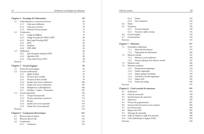 Architecture et technologie des ordinateurs - 7e éd.