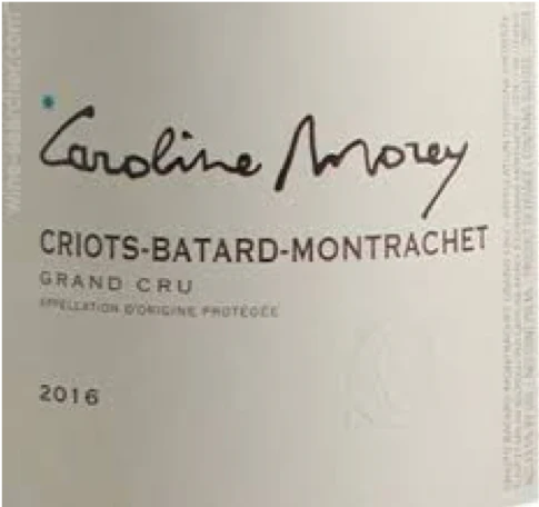 Criots-Bâtard-Montrachet Grand Cru - 2017 - Domaine Caroline Morey