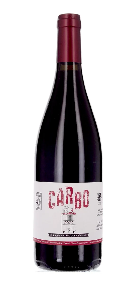 Domaine de Mirabeau - Carbo - IGP Collines de la Moure - Rouge - 2022