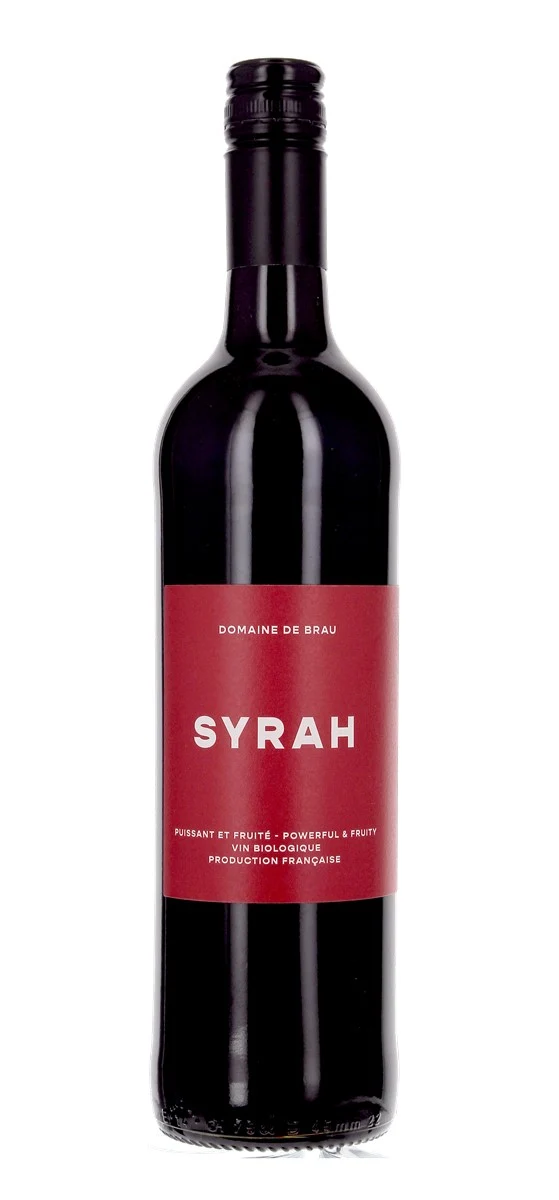 Vignoble de Brau - Syrah - Vin de France - Rouge - 2020