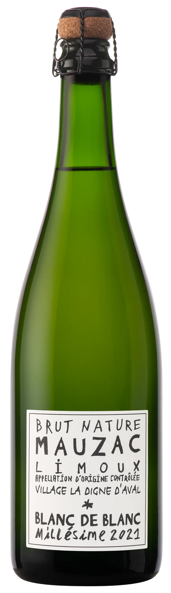 Pierre Tailleur de Vin - Mauzac Brut Nature Bio - AOP Blanquette de Limoux - Blanc - 2022