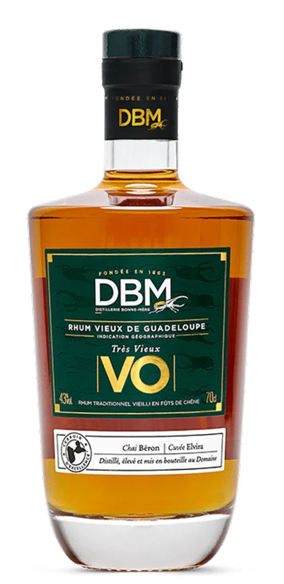 Rhum Vieux DBM VO Guadeloupe