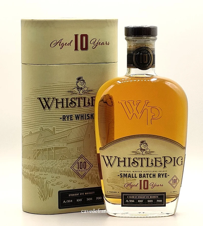WhistlePig 10 ans - Rye Whiskey