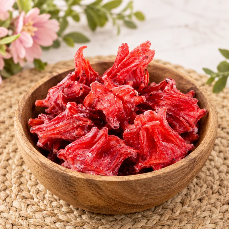 Hibiscus rouge deshydraté sucré