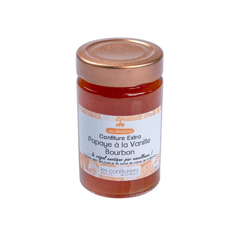 Confiture Papaye à la Vanille Bourbon