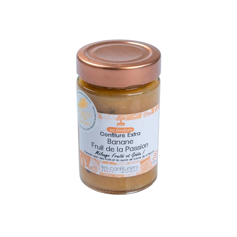 Confiture extra de Banane Fruit de la Passion