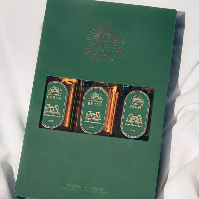 AOP Côtes de Provence - Coffret Château de Berne 3 couleurs