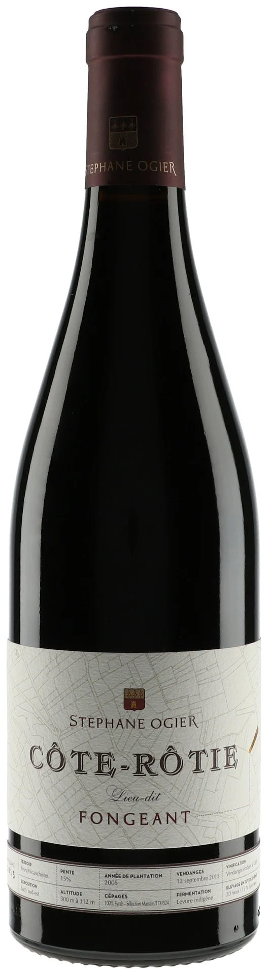 Côte-Rôtie Fongeant - 2015 - Domaine Stéphane Ogier