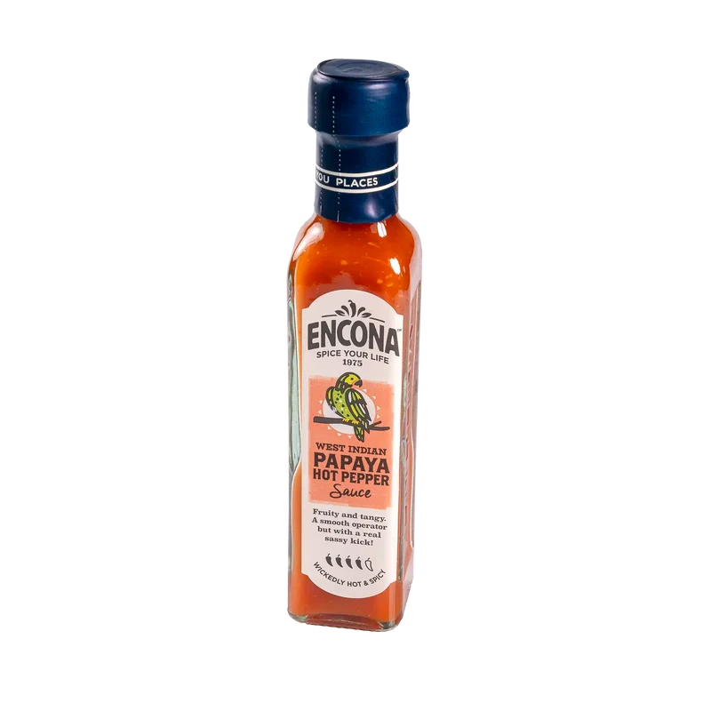 Sauce West Indian Papaya Hot Pepper