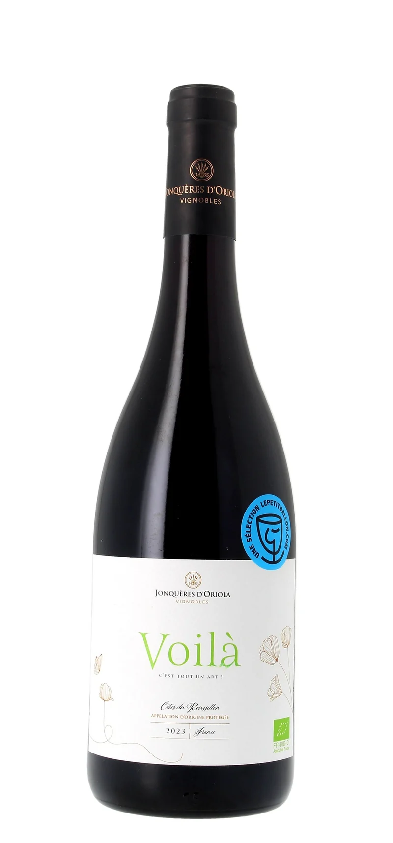 Domaine Jonquères d'Oriola - Voilà - AOP Côtes-du-Roussillon - Rouge - 2023