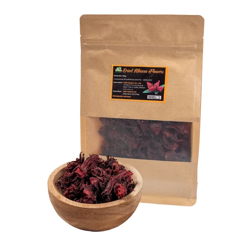 Fleurs d'Hibiscus séchée (150g)
