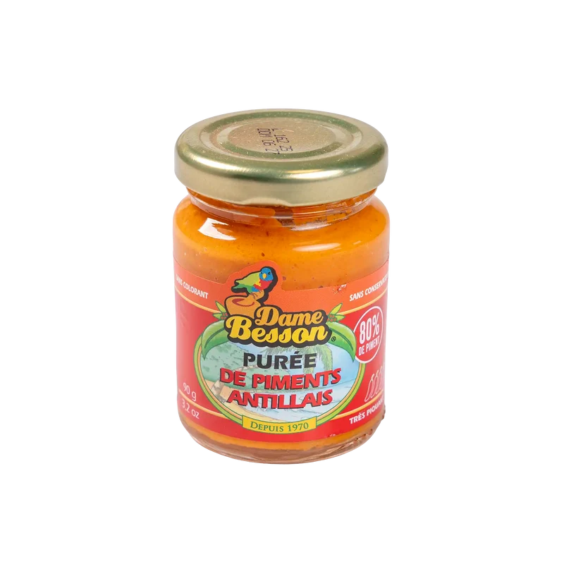Purée de Piments antillais (90g)