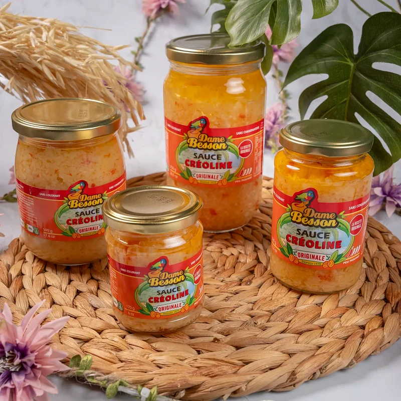 Sauce Créoline Originale Dame Besson