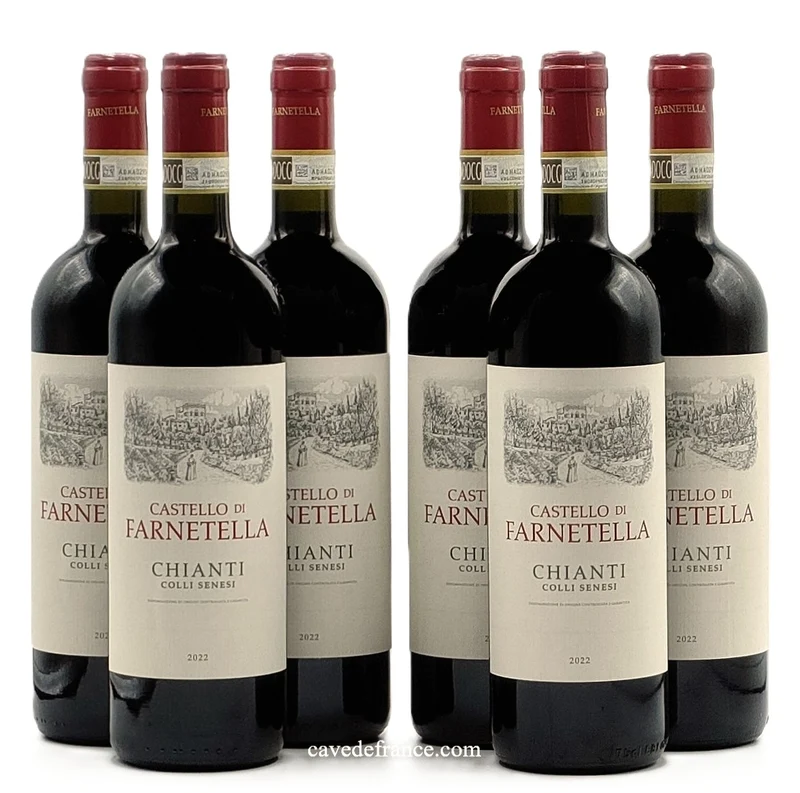 Chianti Colli Senesi Castello di Farnetella X 6
