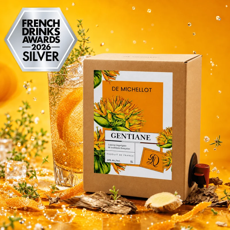 Liqueur de Gentiane 24 % — BIB 5 L