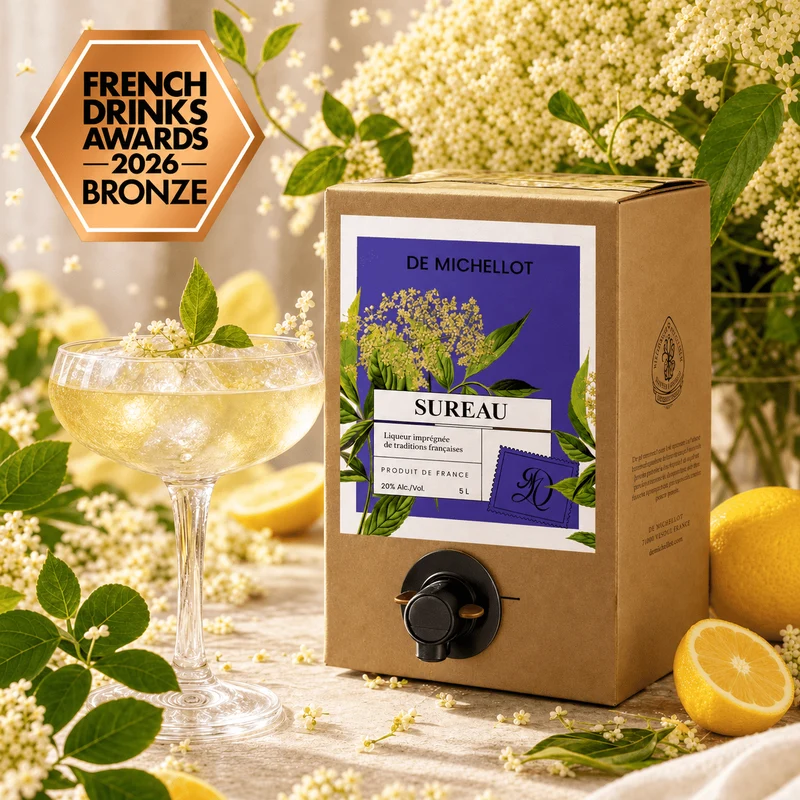Liqueur de Sureau 20 % — BIB 5 L