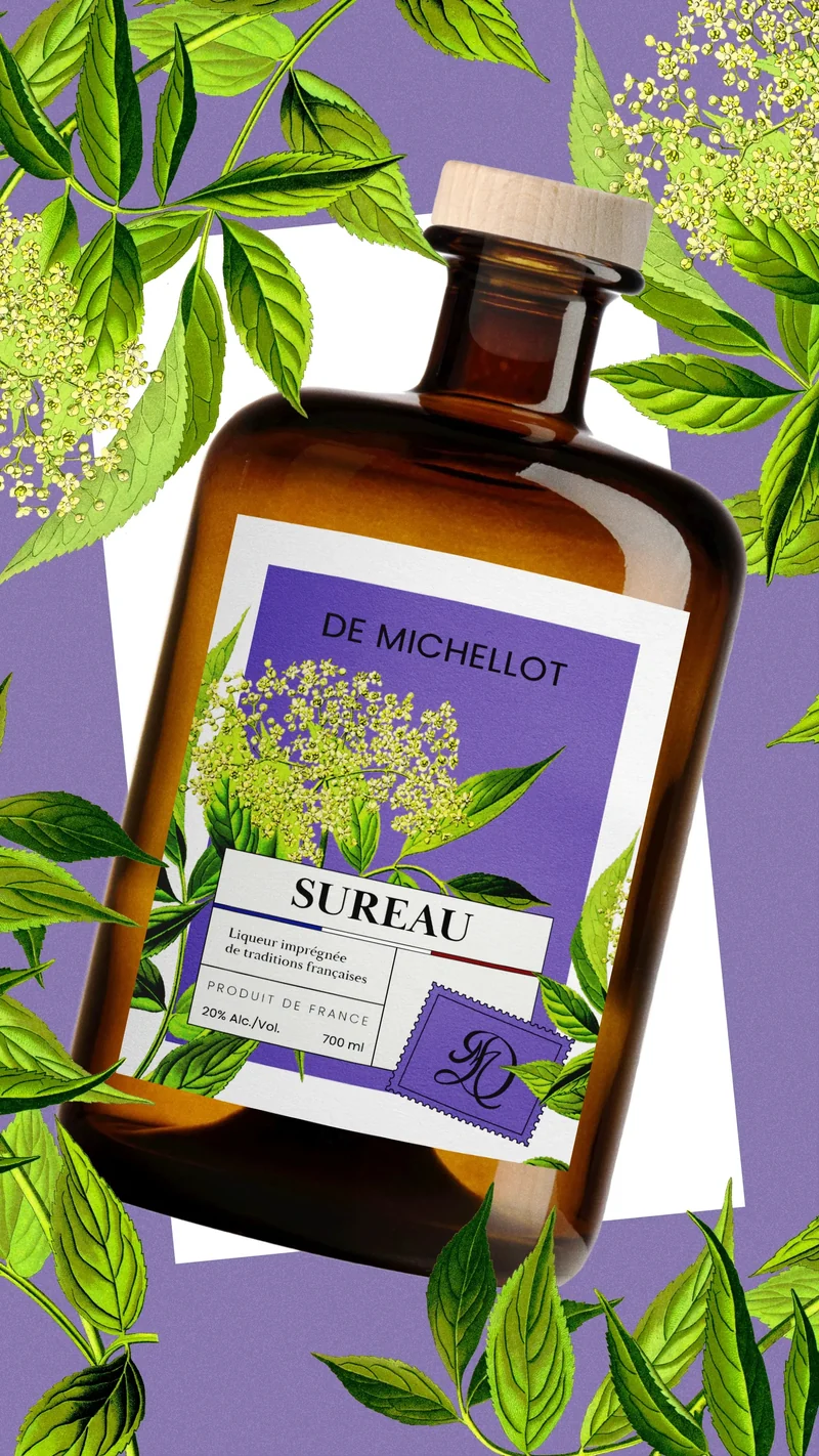 Liqueur de Sureau 20 % — 70 cl