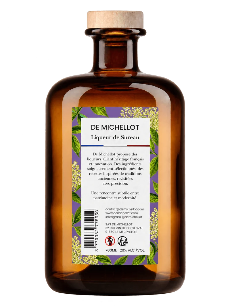 Liqueur de Sureau 20 % — 70 cl
