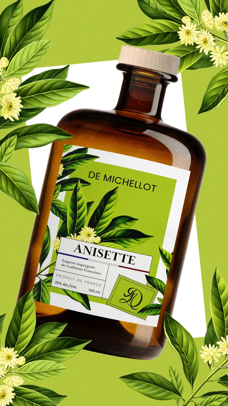Anisette 35 % — 70 cl