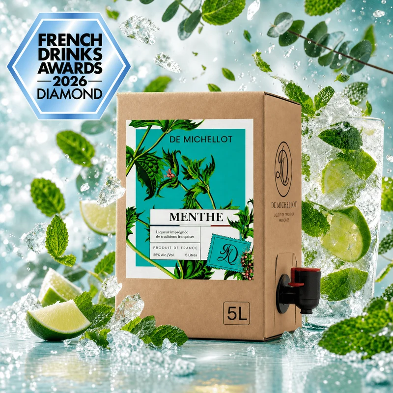 Liqueur de Menthe 25 % — BIB 5 L