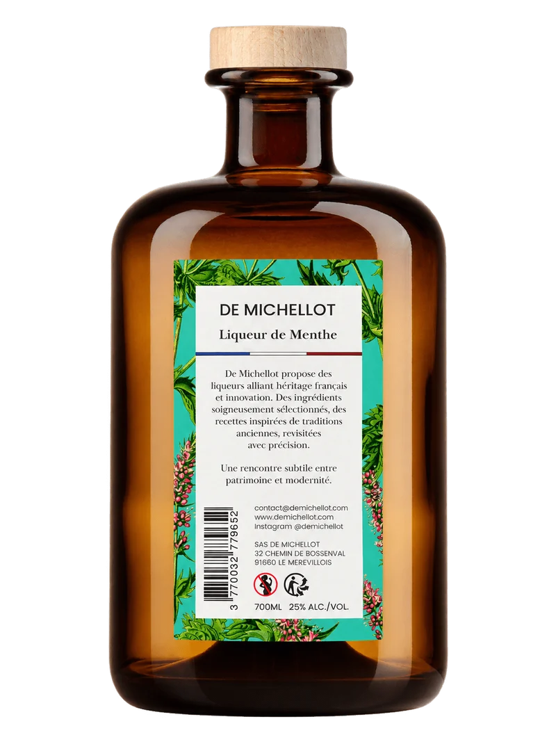 Liqueur de Menthe 25 % — 70 cl