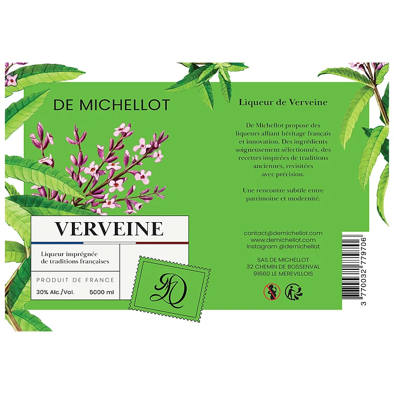 Liqueur de Verveine 30 % — BIB 5 L