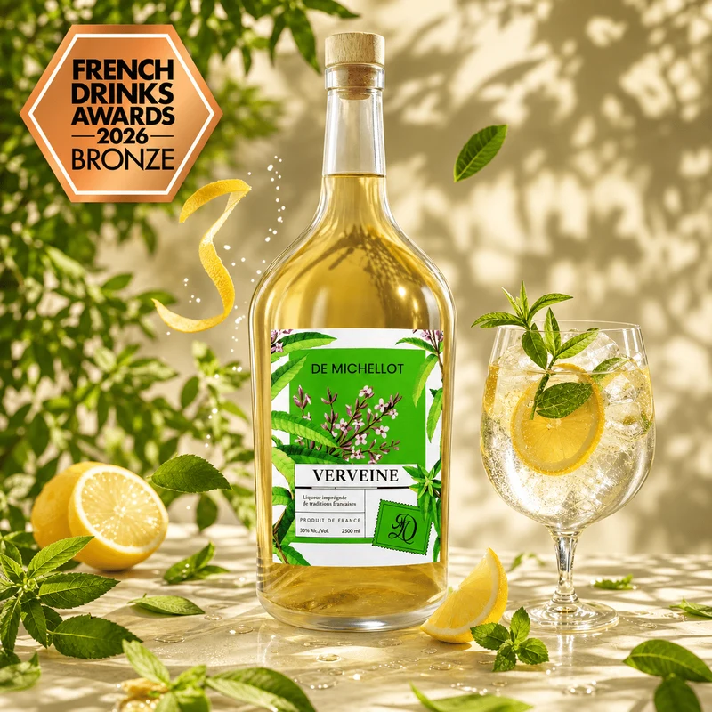 Liqueur de Verveine 30 % — Pot Gascon 2,5 L
