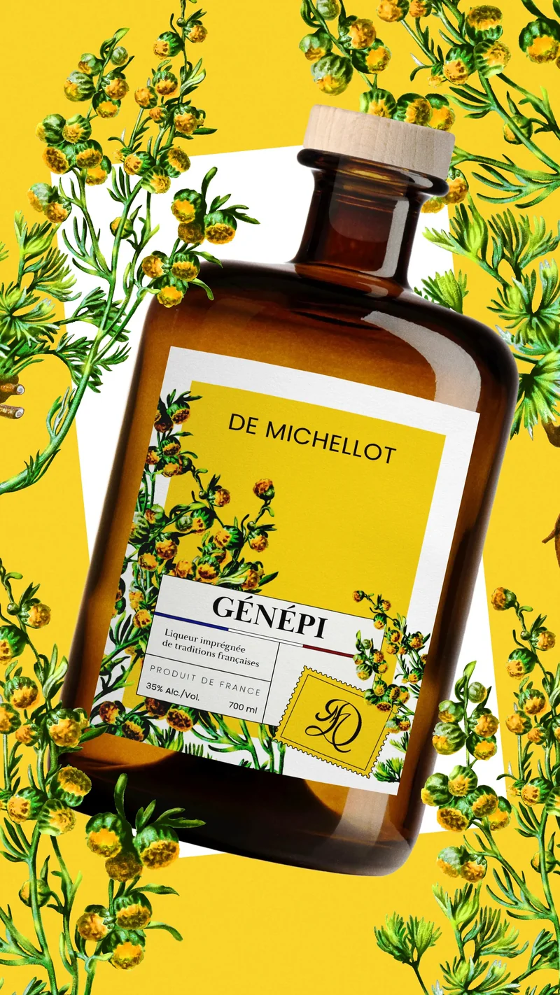 Liqueur de Génépi 35 % — 70 cl