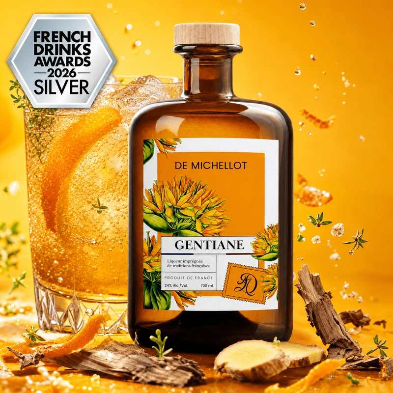 Liqueur de Gentiane 24 % — 70 cl