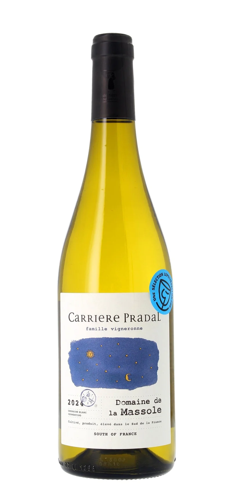Carrière Pradal - Blanc Bio - IGP Pays d'Oc - Blanc - 2024