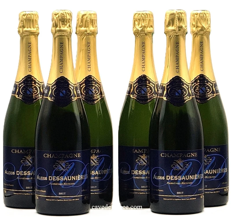 Champagne Alexis Dessaunières X 6