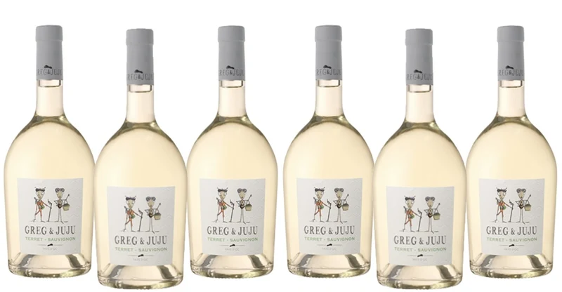 Greg & Juju blanc X 6
