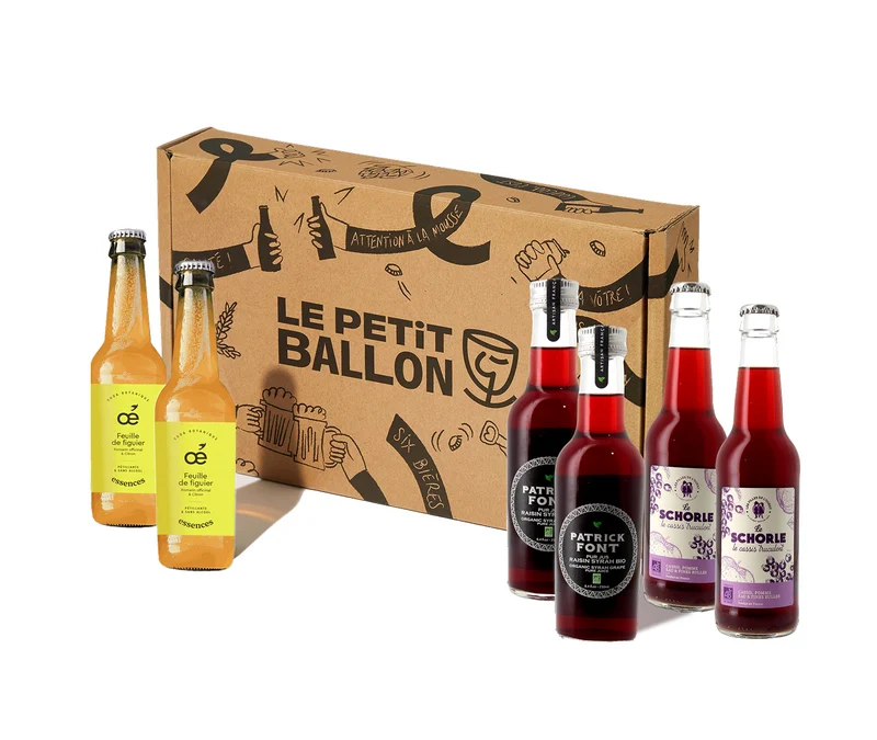 Coffret Jus Gourmands Sans Alcool - 6 bouteilles