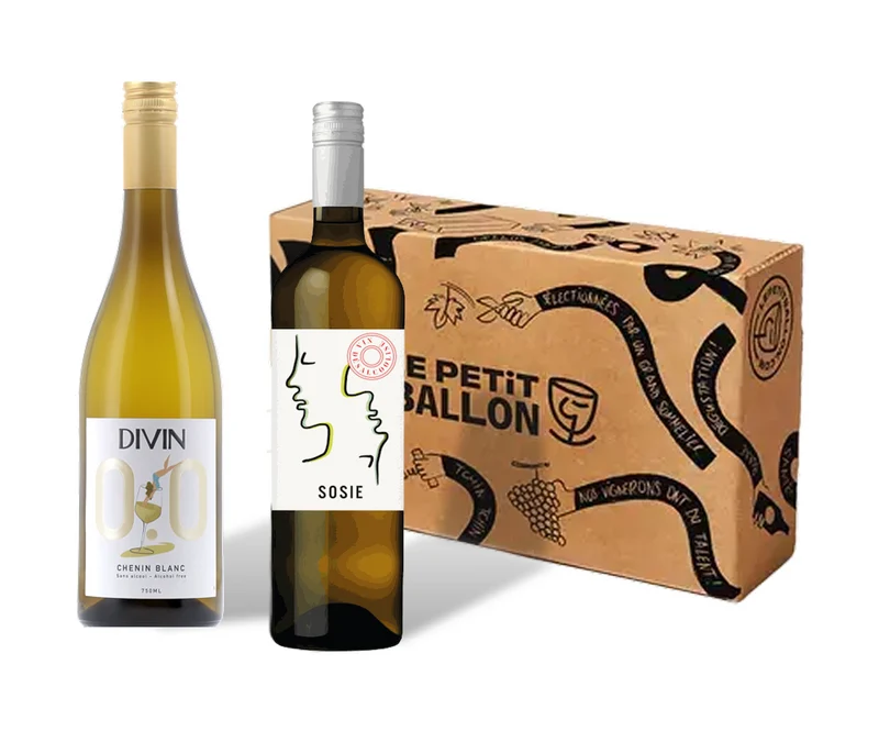 Coffret Découverte de Vins Sans Alcool - 2 bouteilles