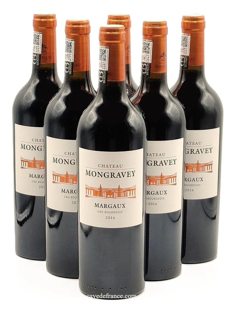 Margaux - Château Mongravey 2016 X 6