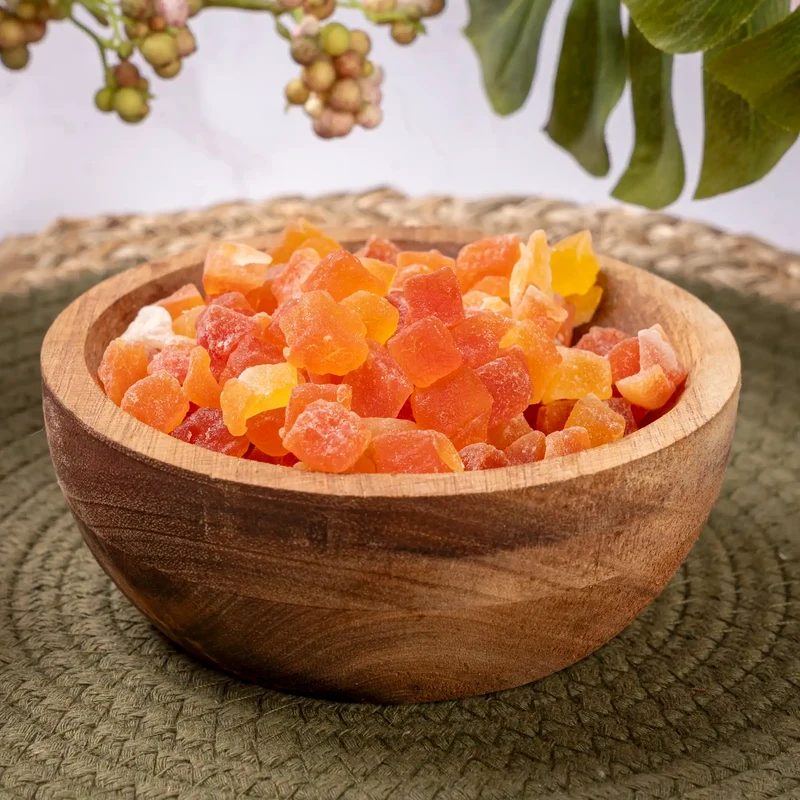 Papaye déshydratée cube