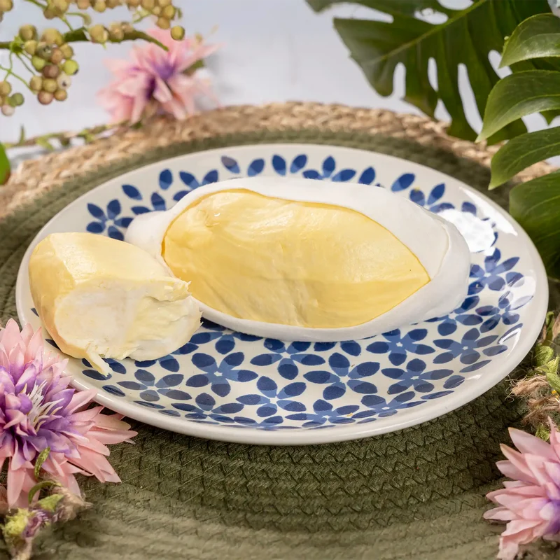 Barquette de durian Monthong épluché 500g (camion frigorifique*)