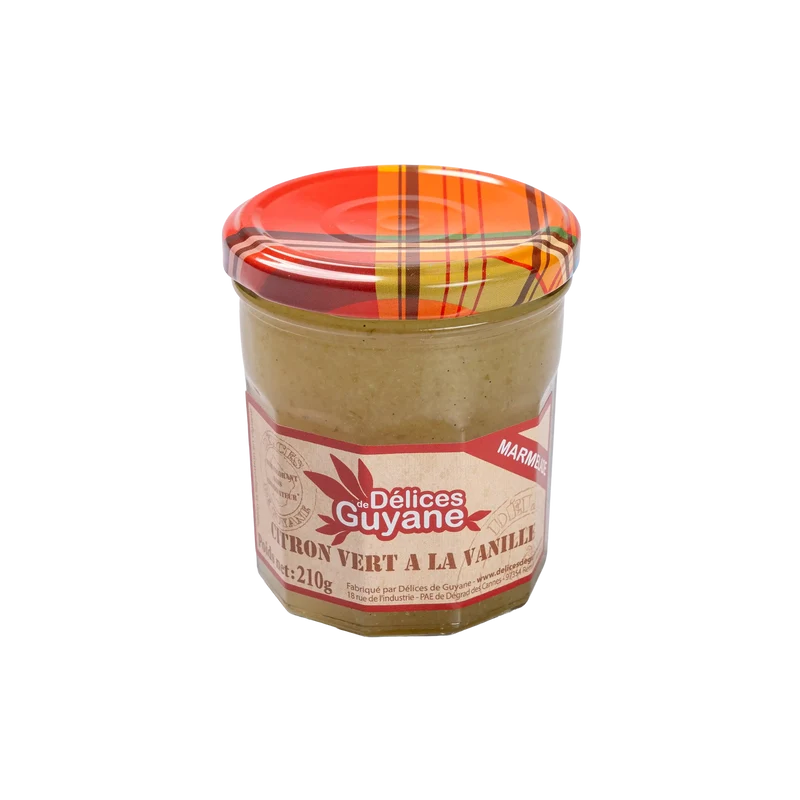 Marmelade de citron vert à la vanille