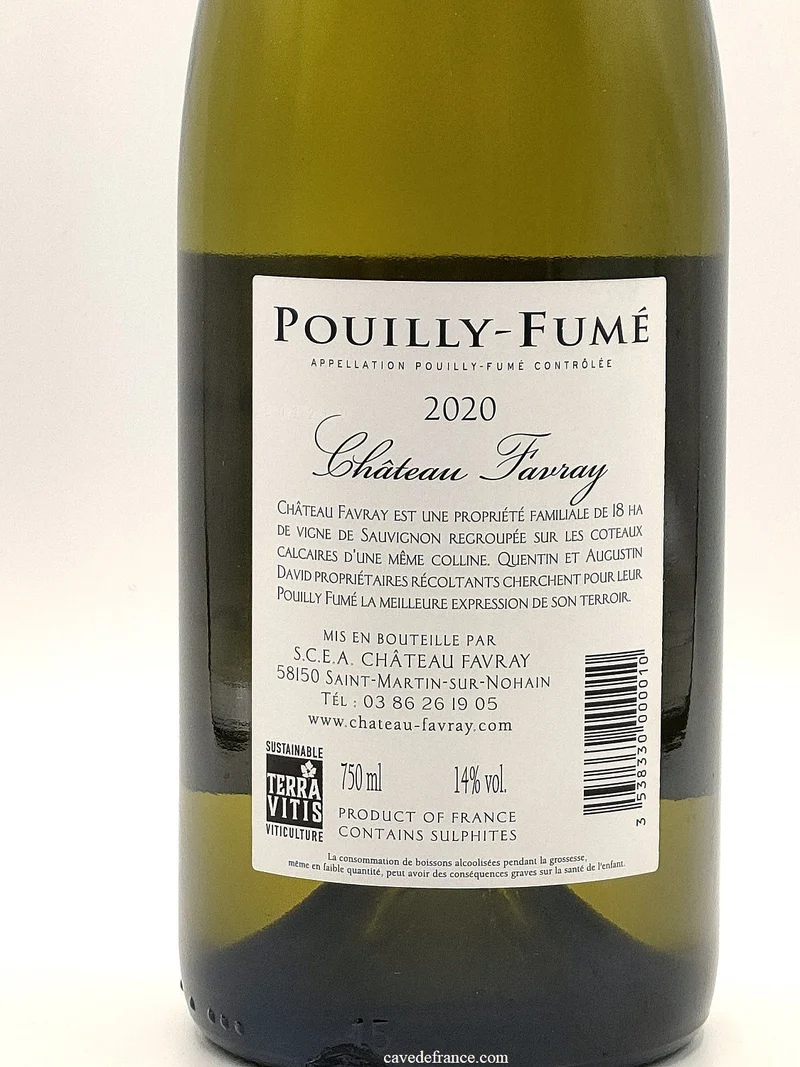 Pouilly Fumé Château Favray 2022