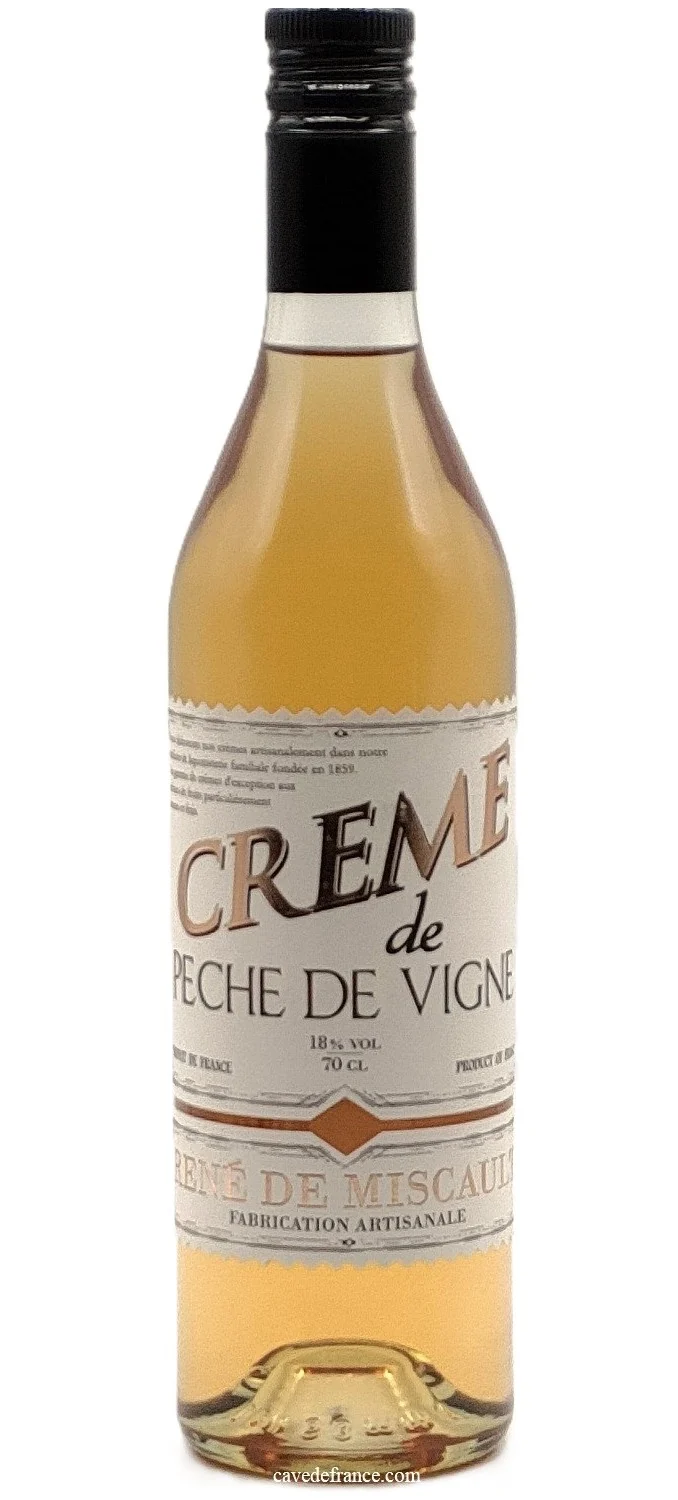 René de Miscault - Crème pêche de vigne 70cl
