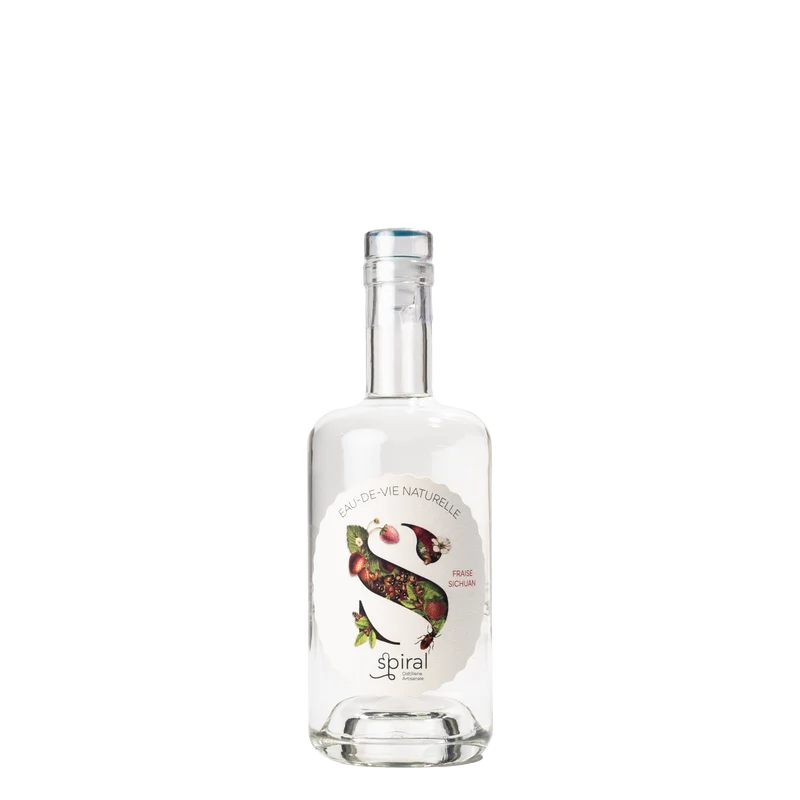 Spiritueux à la Fraise et Poivre de Sichuan