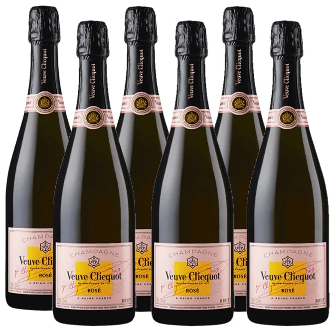 Veuve Clicquot rosé X 6