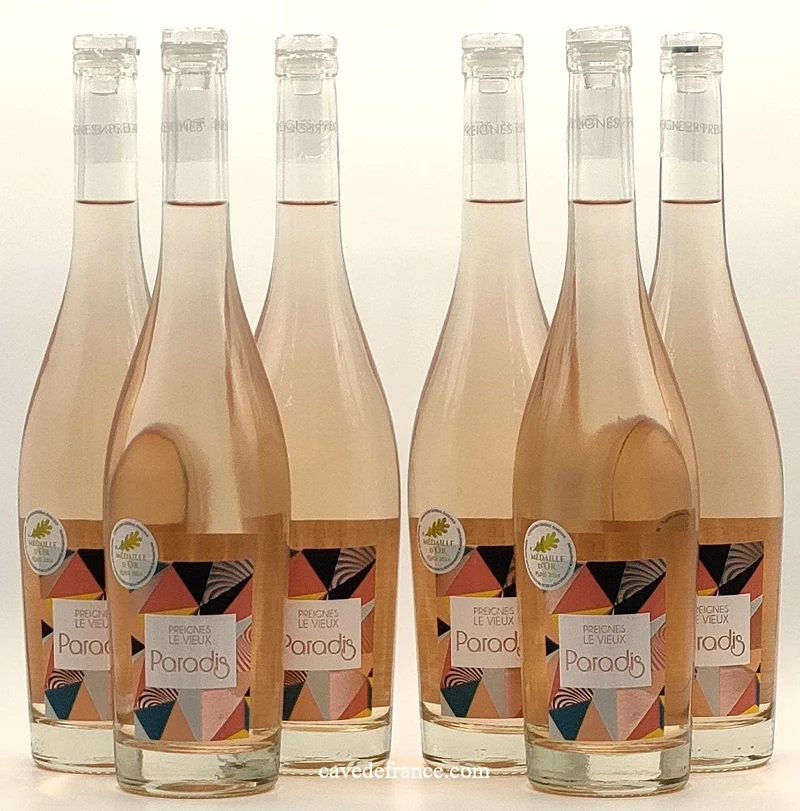 Preignes le Vieux Paradis rosé X 6