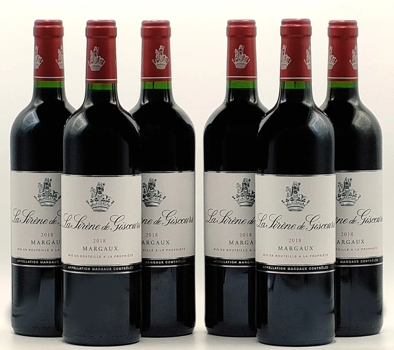 Margaux La Sirène de Giscours X 6