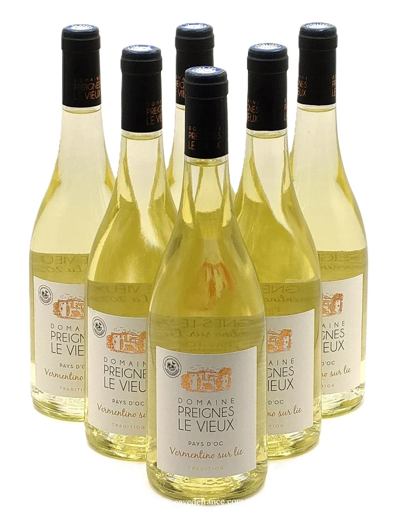 Vermentino sur lie - Preignes le Vieux X 6